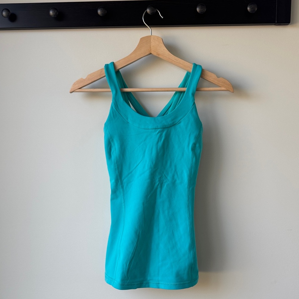 Lululemon blue tank top